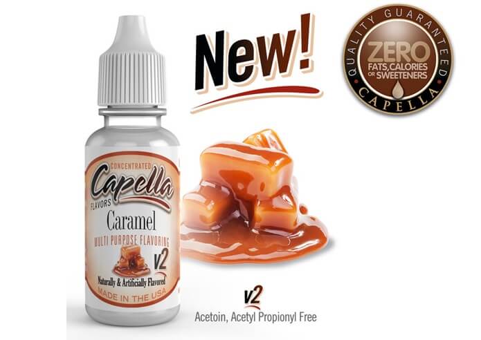 capella flavors Caramel v2画像