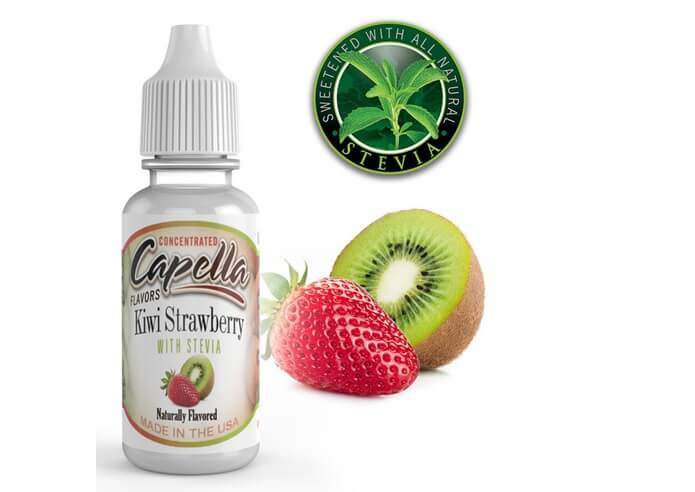 capella flavor Kiwi Strawberry with Stevia画像