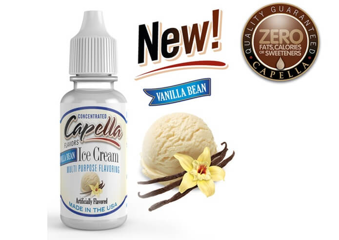 capella flavors Vanilla Bean Ice Cream 画像