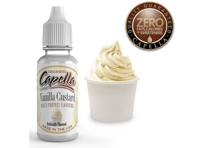capella flavors Vanilla Custard 画像