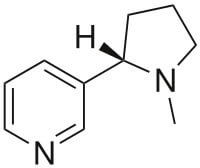 ニコチン分子式