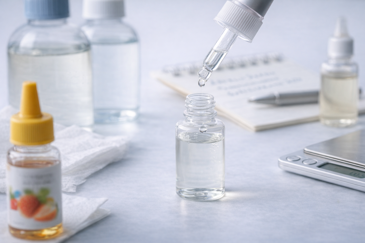 リキッドの味が薄いときの対処法